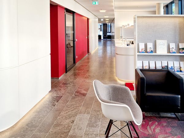 Wartelounge Notariat SBI Stuttgart